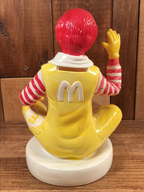 McDonald's “Ronald McDonald” Plastic Coin Bank ロナルド ビンテージ