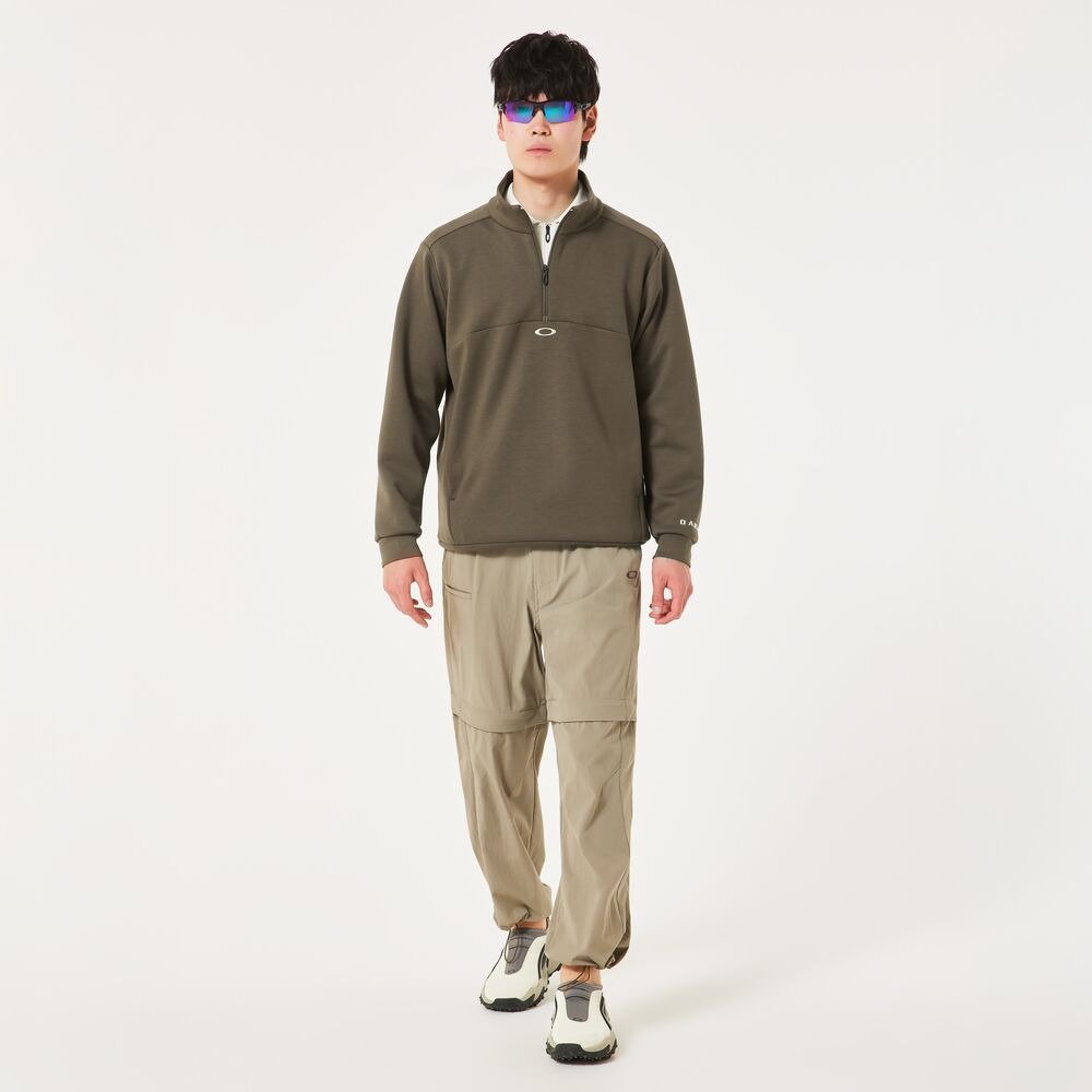 オークリー（OAKLEY）（メンズ）ゴルフウェア 長袖 PULLOVER FLEECE