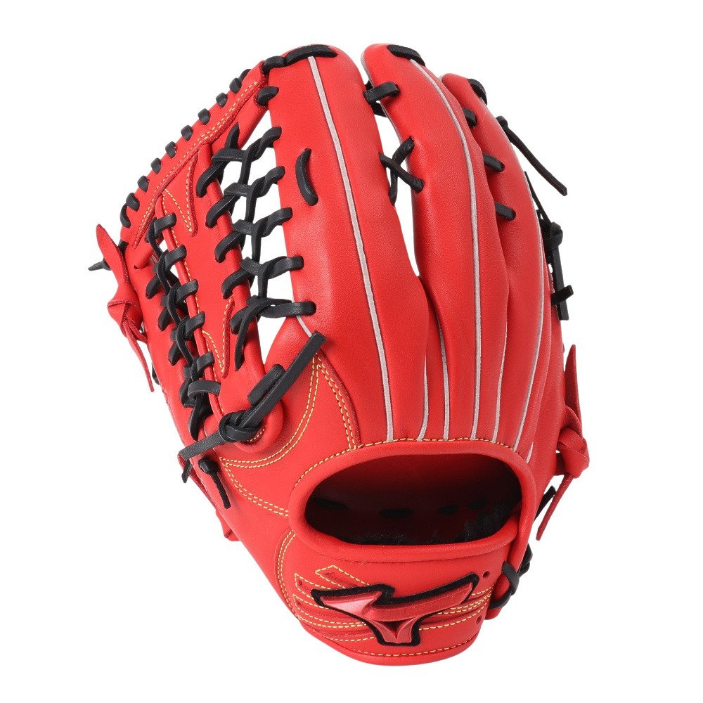 ミズノ一般軟式外野手 ウィルドライブレッド 左投げ(左利き)用 ミズノ