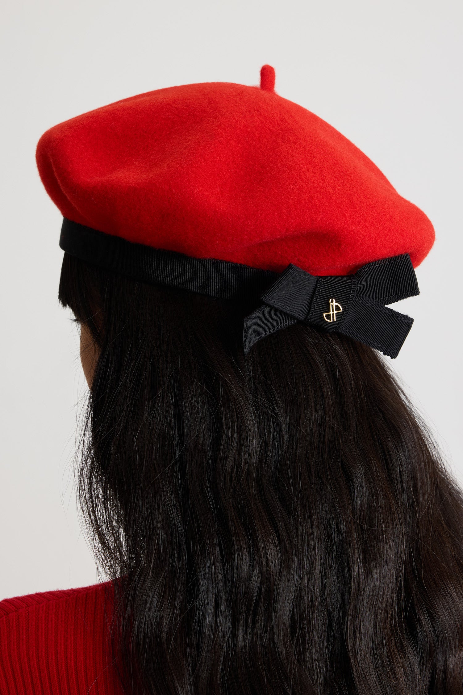 PATOU ブラックベレー帽 Patou | 帽子