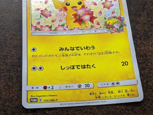 ポケモンカード買取強化中。「ピカチュウ ポケモンセンター20周年記念