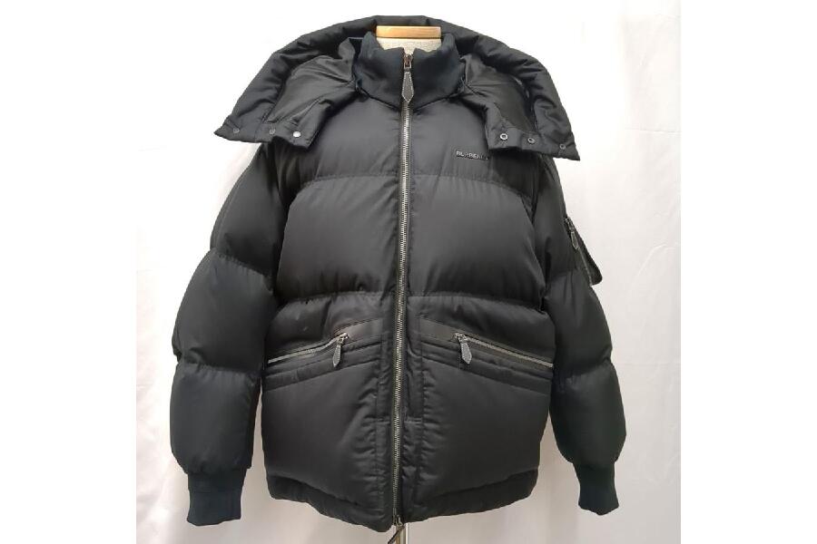 美品 バーバリーロンドン ダウンジャケット メンズ Mサイズ ブラック