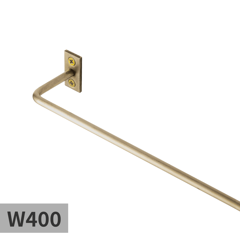 ハンガーバー φ6 真鍮 サイズオーダー | KB-AC008-02-G017 | タオル