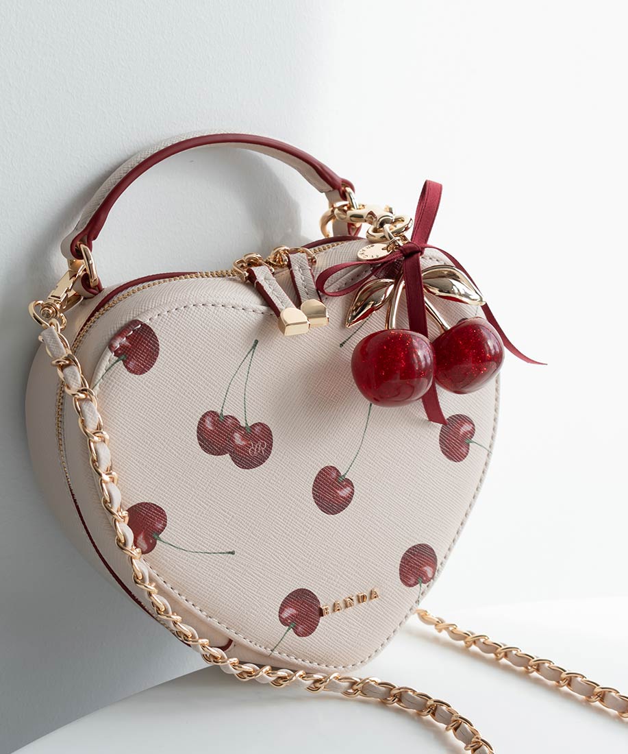 2WAYチェリープリントハートバックRANDA公式サイト