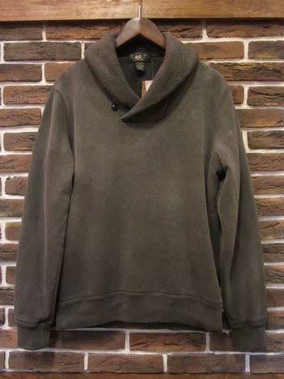 RRL等の通販サイト【RHYTHM】RRL(ダブルアールエル)SHAWL COLLAR SWEAT