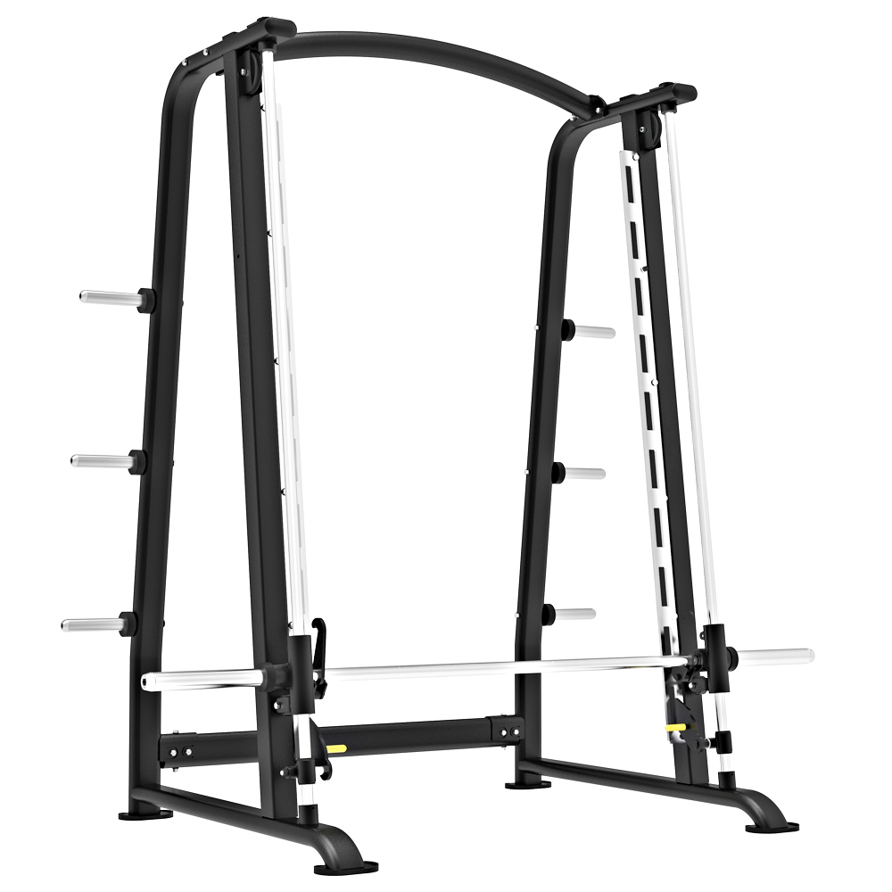 スミスマシン | 動く軌道が限定されているため、初心者でも安全に