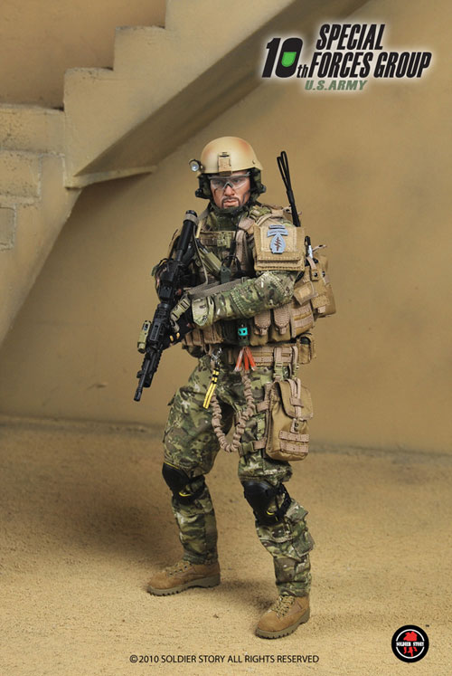 Soldier Story】1/6 Scale Figure: U.S.ARMY SPECIAL 10th FORCES GROUP
