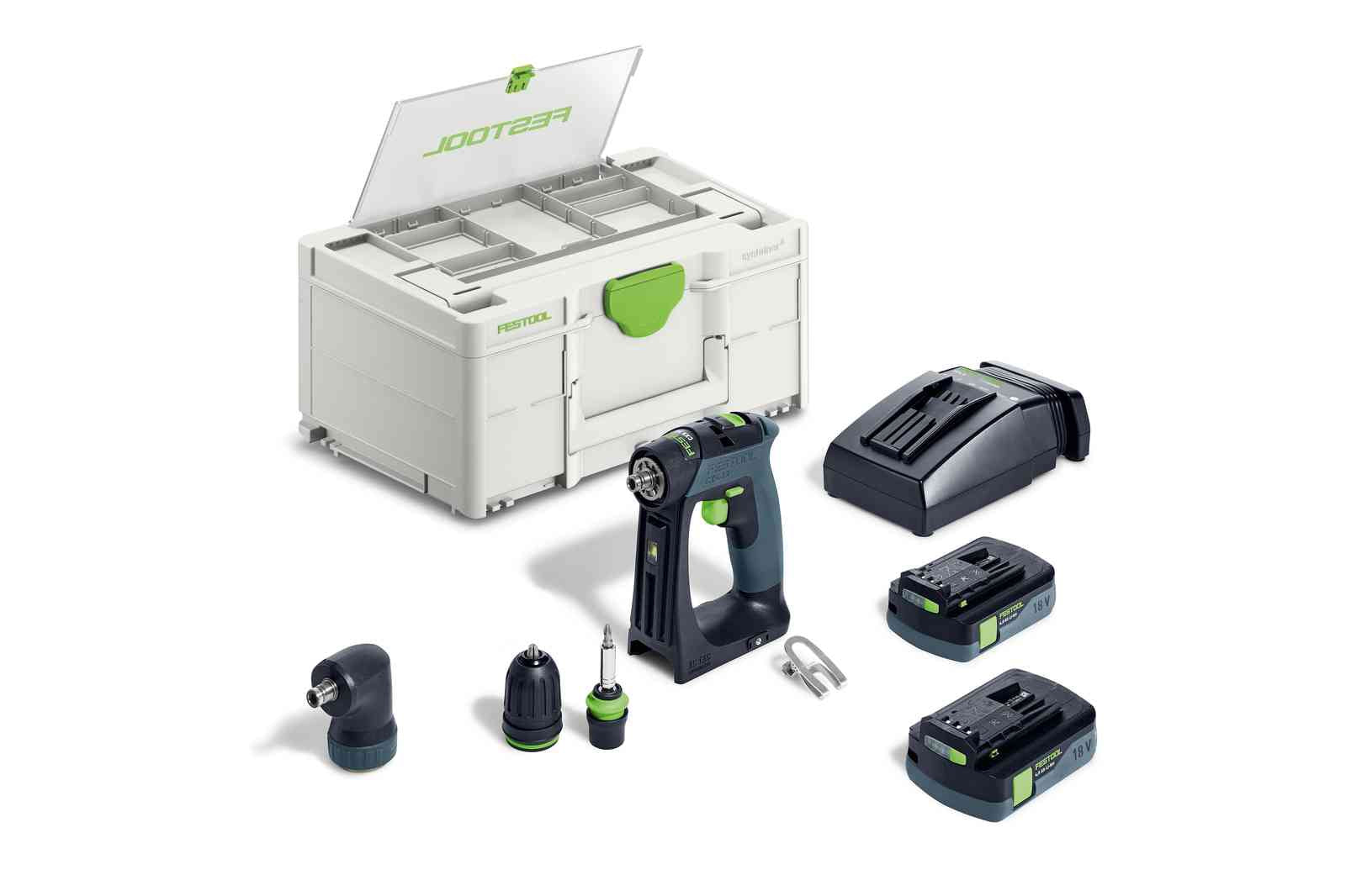 Festool 576889 CXS 18 Compact Drill Driver SET - Tool Nirvana