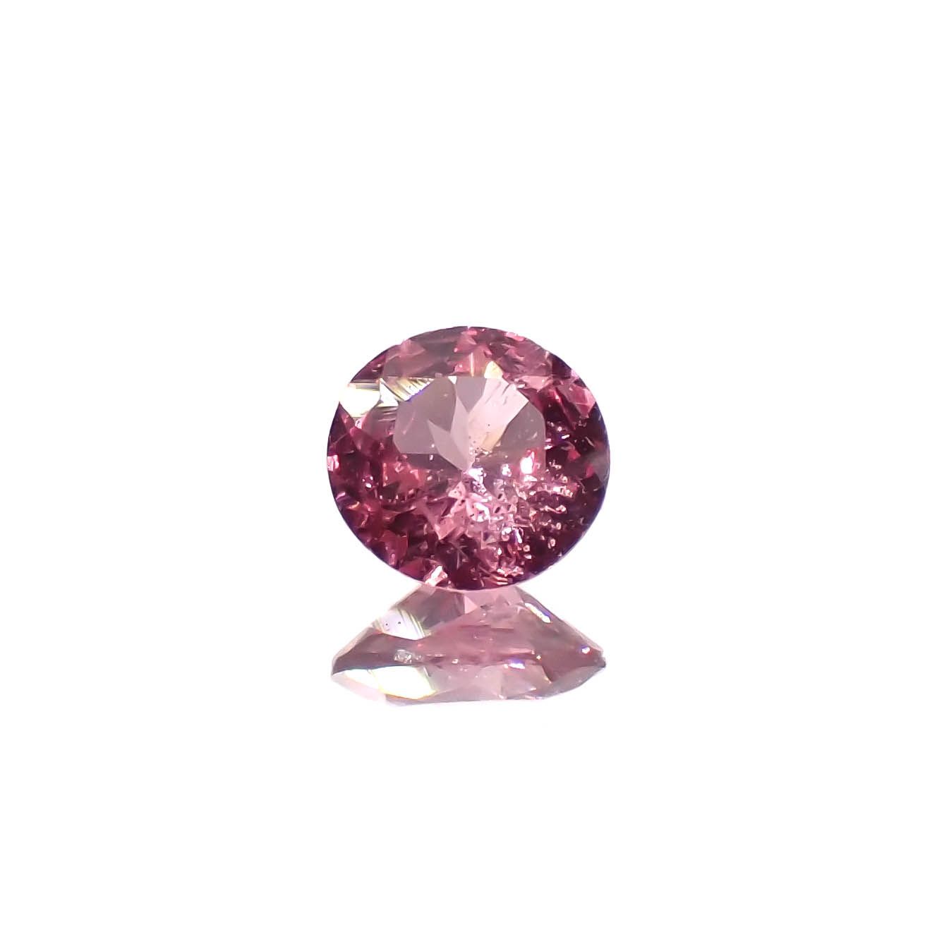 ホットピンクスピネル タンザニア・マヘンゲ産 0.20ct[240327004]3.7x3