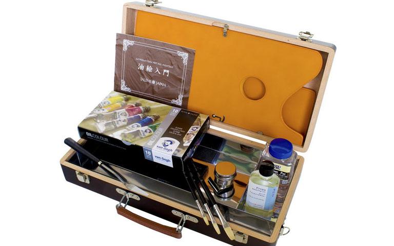 ターレンス van Gogh 油絵具セット 木箱 10色 オイルペイント Amazon