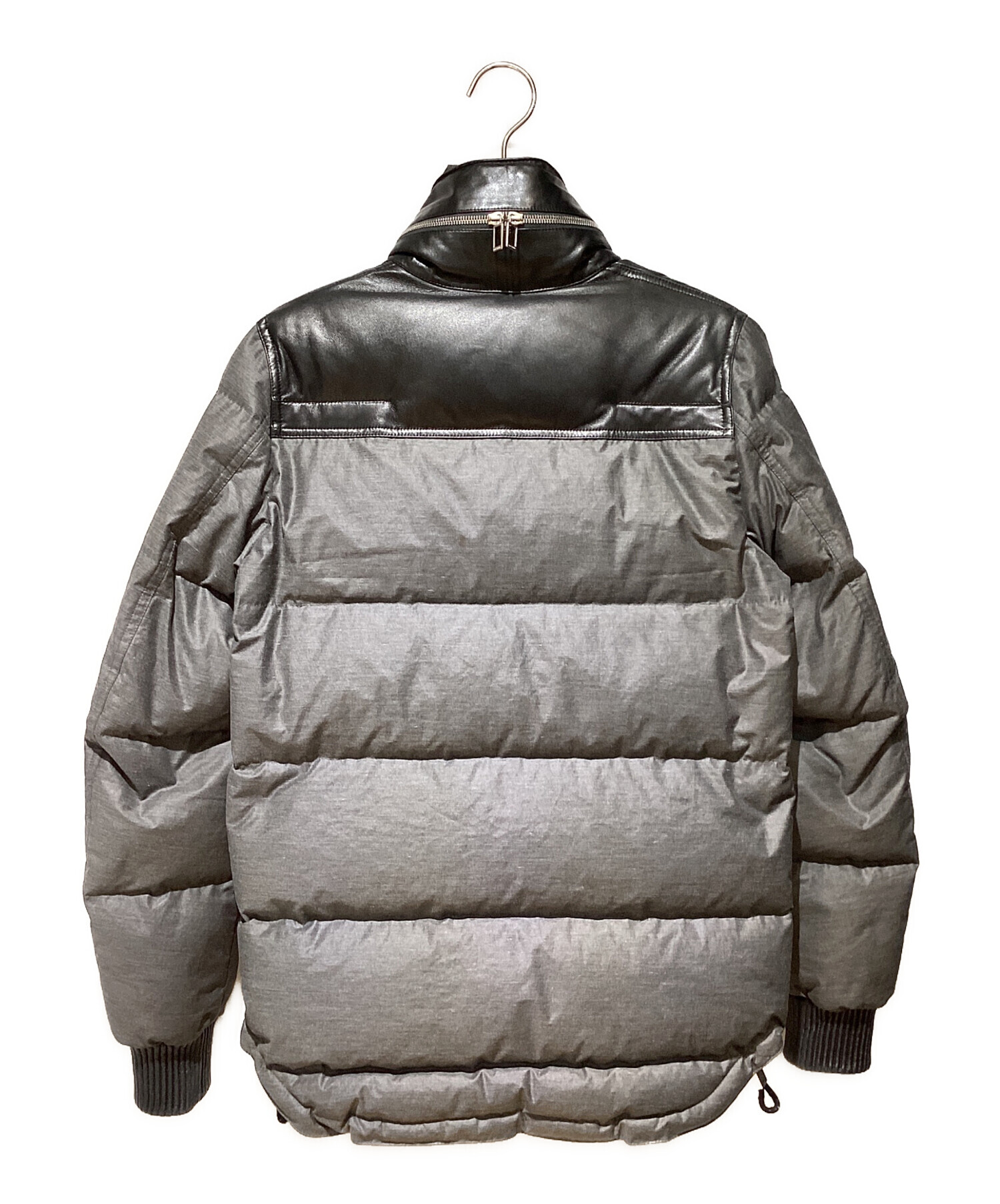 中古・古着通販】DIOR HOMME (ディオール オム) レザートリムダウン