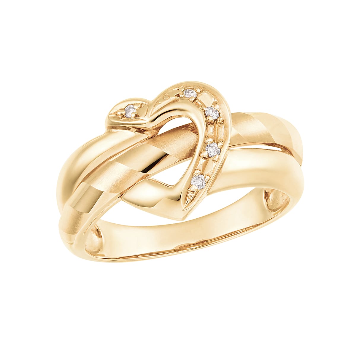 K10ピンクゴールドダイヤモンドリング(RFR283-002)|TSUTSUMI