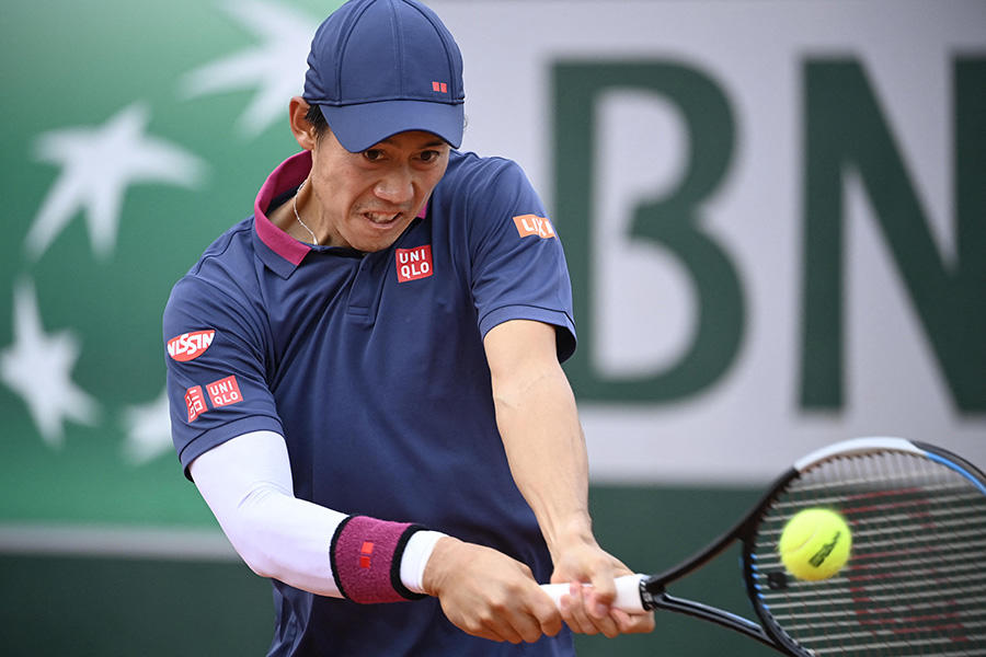 全仏テニス】錦織圭 世界74位にフルセットで惜敗 7度目の3回戦進出なら