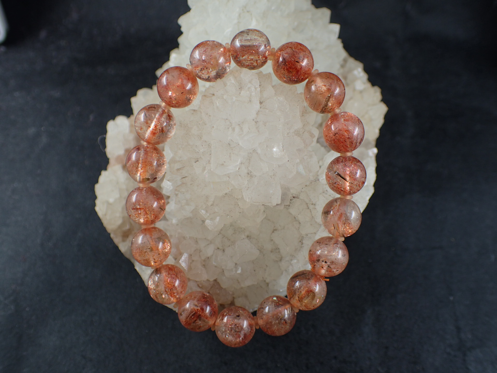 最高品質アンデシン ブレスレット チベット産 ｜石の販売専門店【vec