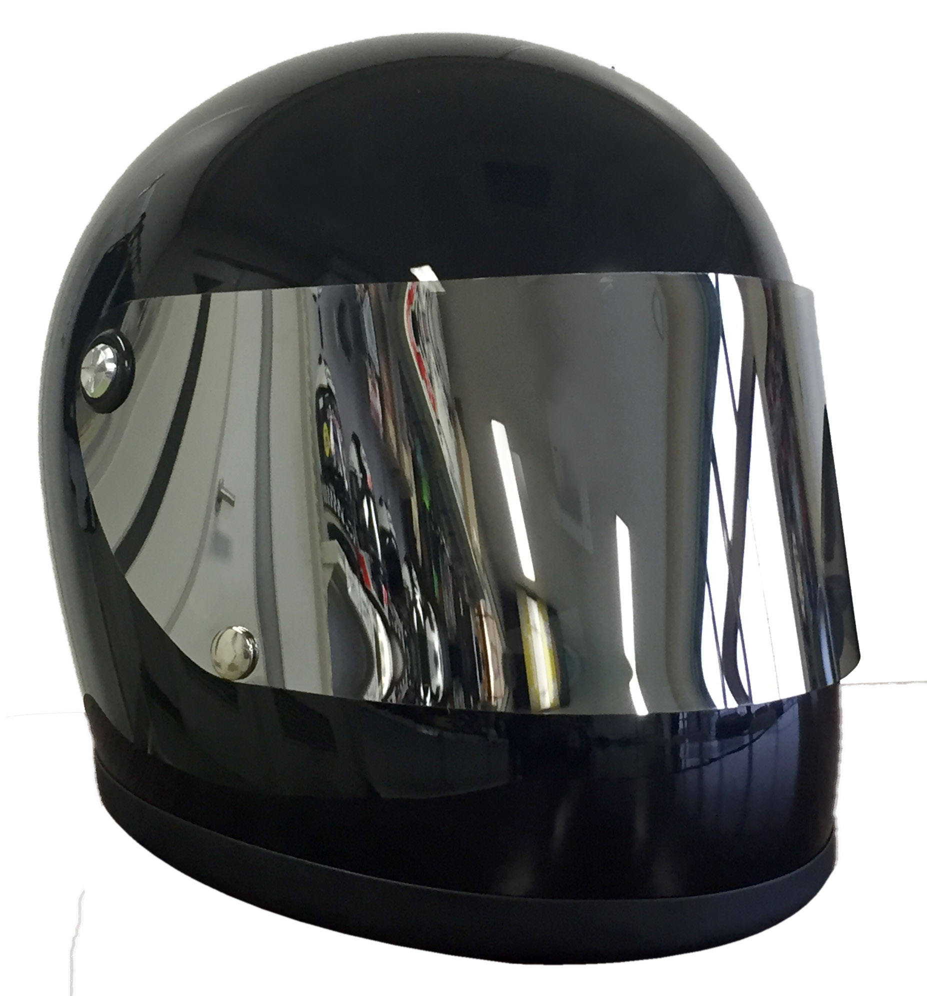 山城謹製】レトロフルフェイス'70専用ミラーシールド｜株式会社山城