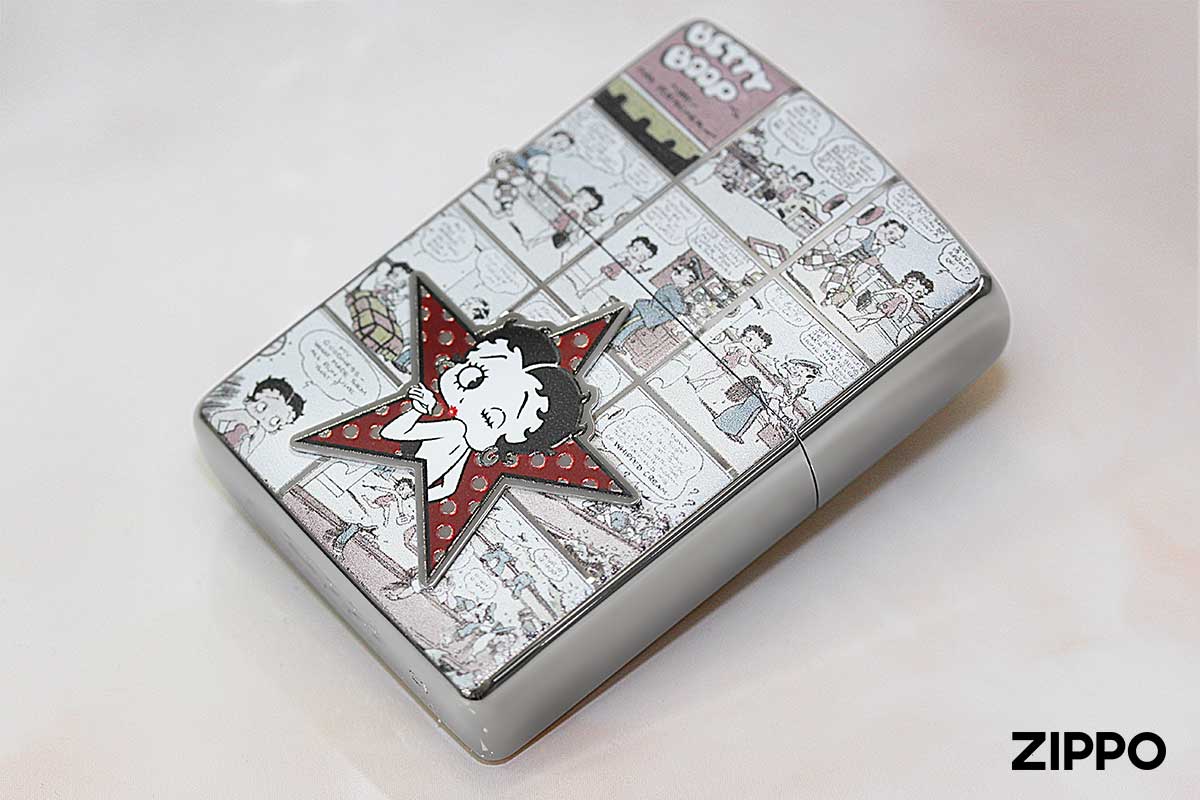 Zippo ジッポー Betty Boop ベティ・ブープ 90周年記念モデル COMIC