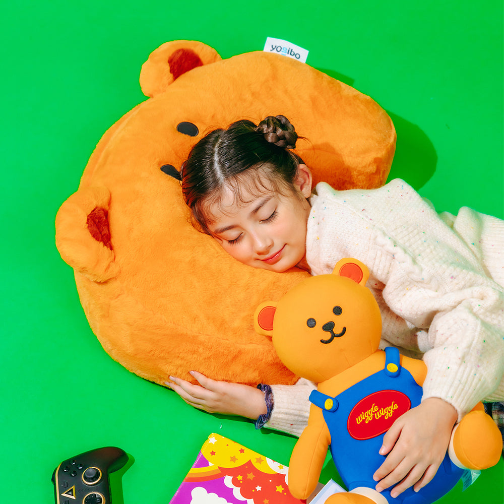 公式】Yogibo Mega Moon Pillow Wiggle Bear - Yogibo｜wiggle wiggle