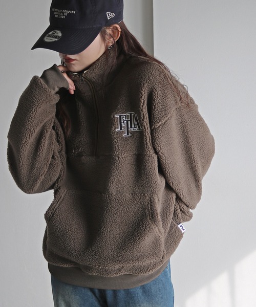 FILA ボアハーフジップ レディース : ZOZOTOWN Yahoo!店 - 通販