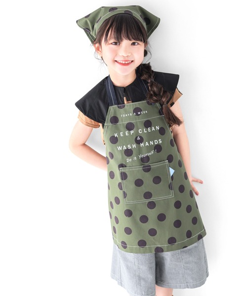 L.COPECK（エルコペック） エプロン 三角巾つきエプロン : ZOZOTOWN