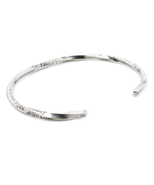 amp japan（アンプジャパン） バングル Stamped ＆ Twisted Bangle