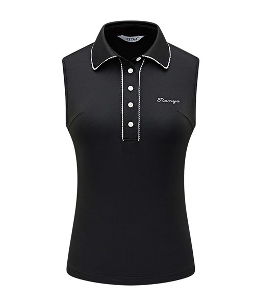 TopIsm（トップイズム） ゴルフ ゴルフウェア ノースリーブ ポロシャツ