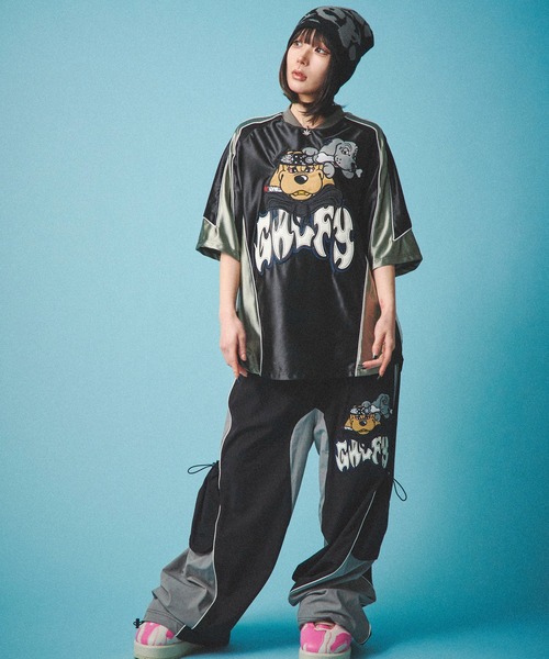 GALFY（ガルフィー） パンツ GALFY-闇に争いしサイバーパンツ メンズ