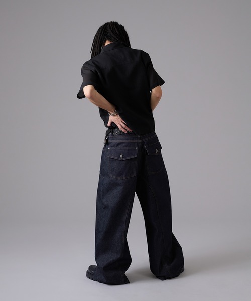 ANDER HUNK ジーンズ 13oz Rigid Curve Denim / 13オンスリジット