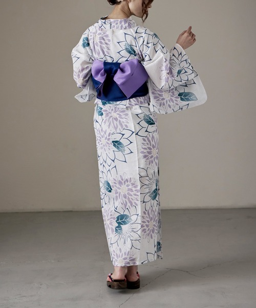 asaka 浴衣 浴衣セット レディース 大人浴衣ブランド 綿仕立て上がり