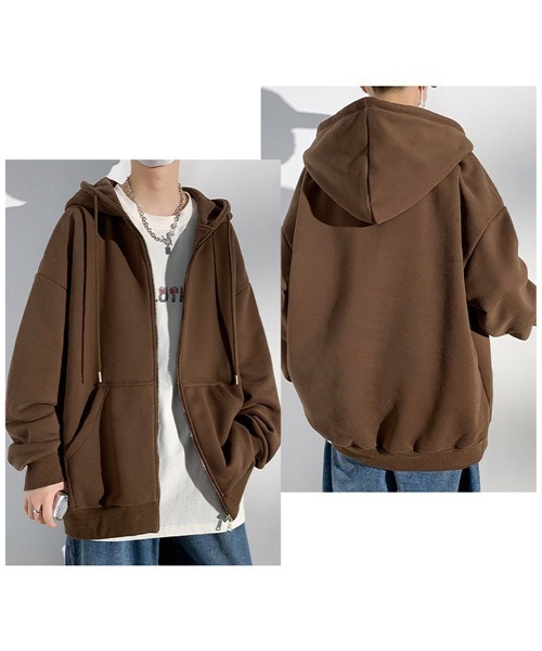 Ressaca（レサーカ） パーカー オーバーサイズフード付きスウェット