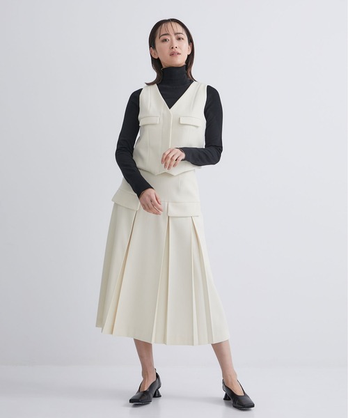 BORDERS at BALCONY（ボーダーズアットバルコニー） スカート FLAP