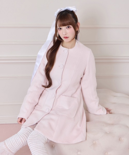 Honey Cinnamon（ハニーシナモン） コート アウター エコファーボレロA