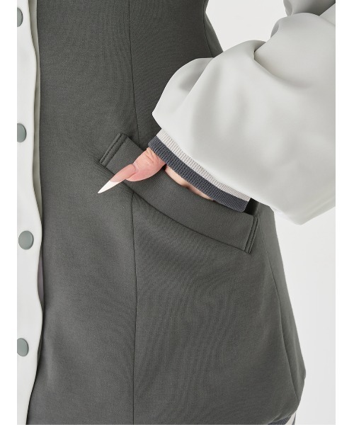 Darich（ダーリッチ） ワンピース ドルマンスリムスカジャンミニ