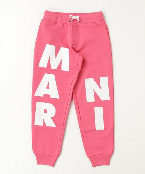 MARNI（マルニ） パンツ Kids ＆ Junior ブランドロゴスウェットパンツ