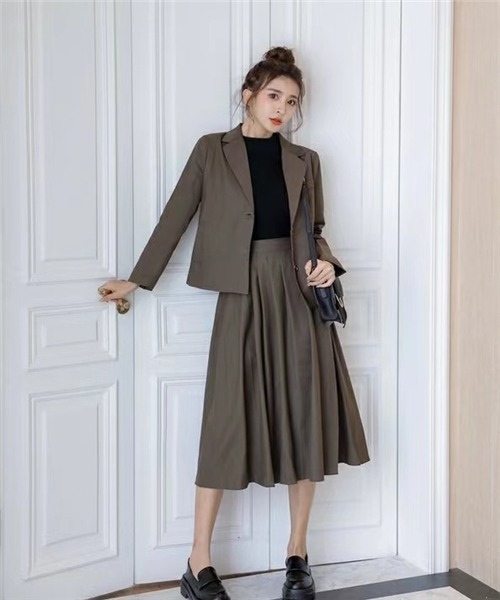 Dream garden（ドリームガーデン） セットアップ ジャケット+プリーツ