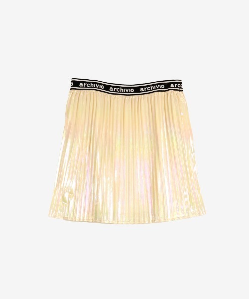 archivio（アルチビオ） スカート 「LADIES」ホログラムプリーツ