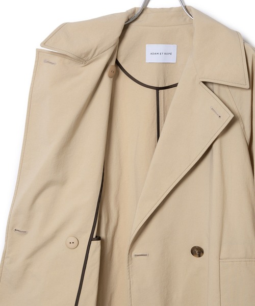 ADAM ET ROPE'（アダムエロペ） トレンチコート コート 「環境配慮