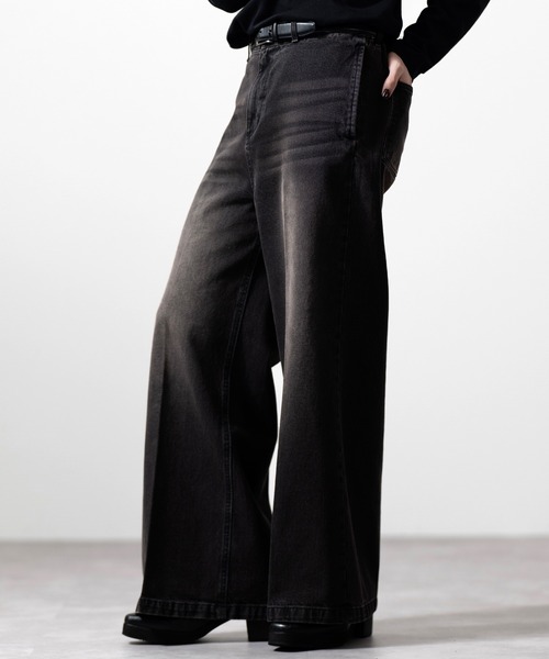 CLEL（クレイル） ジーンズ 「CLEL」Vintage Design Flare Denim Pants