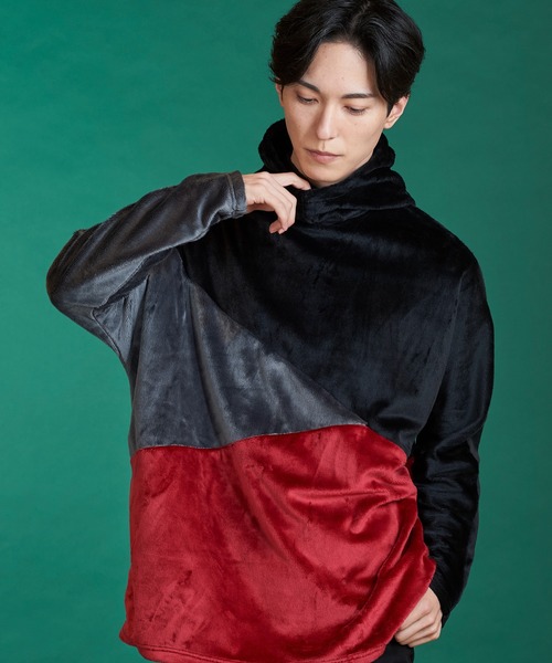 NO ID.（ノーアイディー） パーカー 「NO ID.」Shaggy Stretch Volume