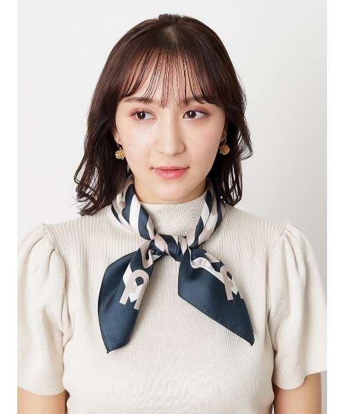 FURLA（フルラ） スカーフ バンダナ スカーフ シルクツイルプリント 65