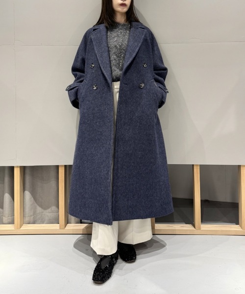 LOVELESS（ラブレス） コート チェスターコート シャギーボンディング