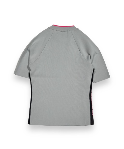 DECEMBERMAY（ディセンバーメイ） ニット セーター Half sleeve rib