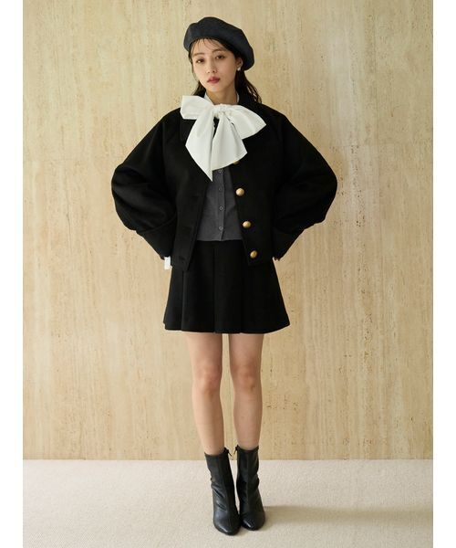 SNIDEL（スナイデル） スカート ウエストリブプリーツミニスカート