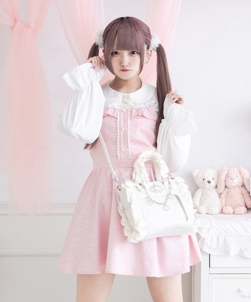 Pal elfy ショルダーバッグ バッグ オーロラレースミニ姫痛バ/地雷系