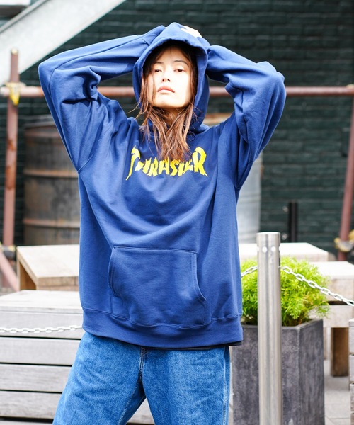 THRASHER（スラッシャー） パーカー BURN IT DOWN HOODED SWEAT PARKA