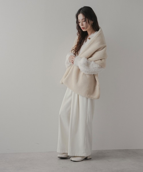 rectangle（レクタングル） ストール マフラー テディベアストール