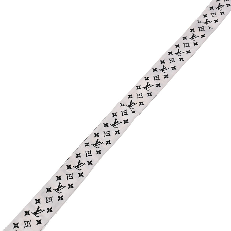 ルイヴィトンバンドー BB レッツ ゴー 黒/白 レディース スカーフ