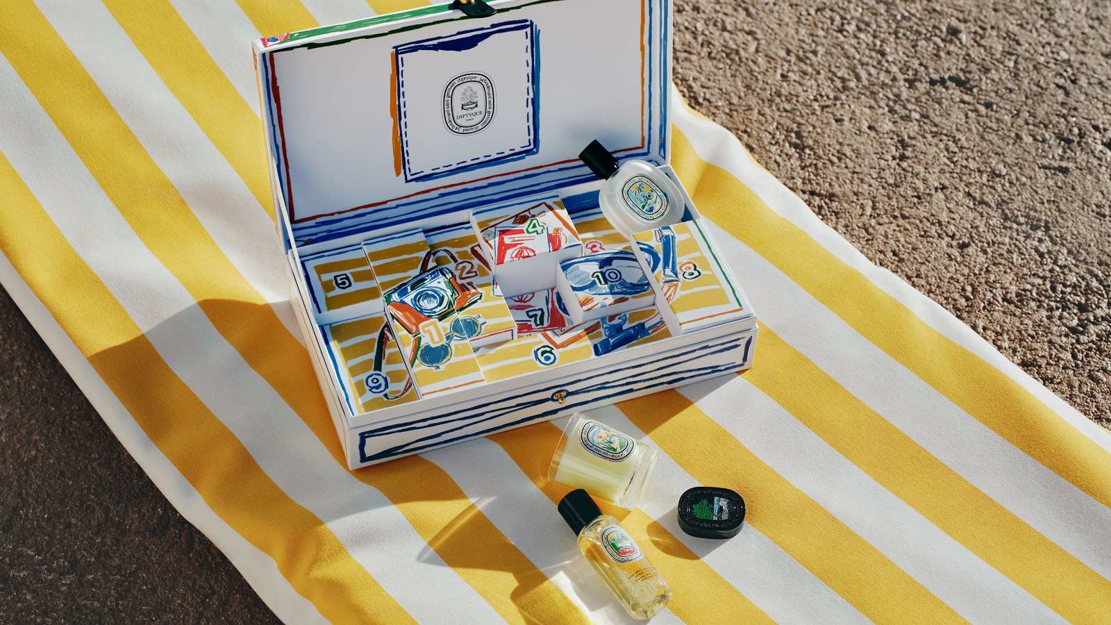 香りと旅する10日間。ディプティックで夏の想い出が鮮やかに色づく