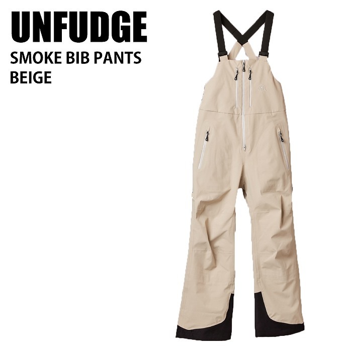 unfudge SMOKE BIB PANTS キャメル M 2022-2023 // SMOKE BIB PANTS