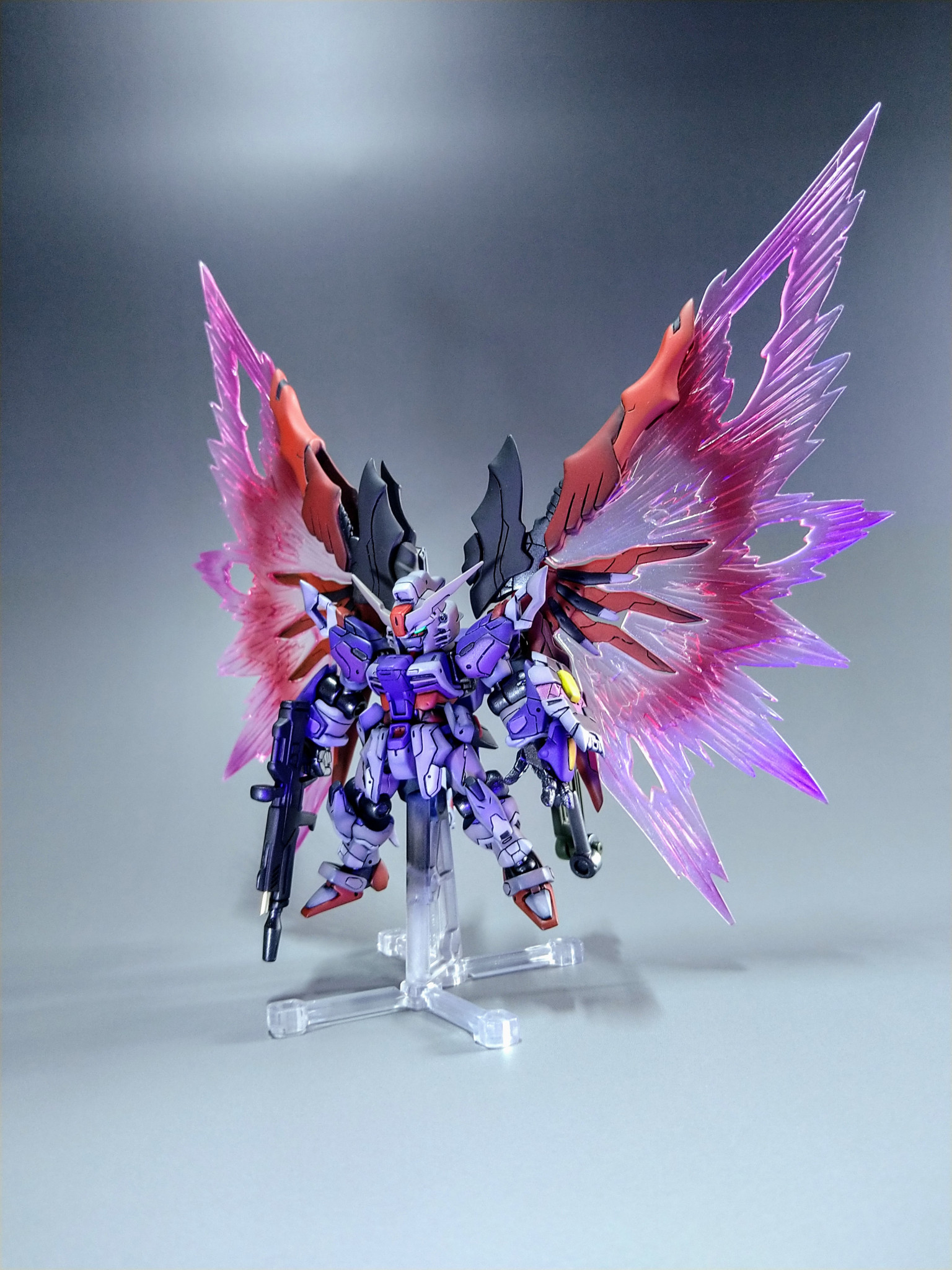 デスティニーガンダムSPECⅡ SOULRED VER モビルスーツアンサンブル