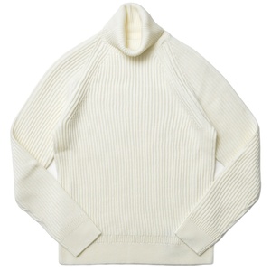 ZANONE（ザノーネ）ミドルゲージウールリブタートルネックニット DV